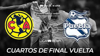 Resumen y Goles | América vs Puebla l | Liga BBVA MX | Apertura 2022 - Cuartos de Final Vuelta