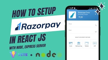 Razorpay Payment Gateway Integration in React JS & Node.js | Step by Step Tutorial
