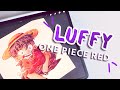 🚂 Dessiner dans le train | Luffy One Piece Red⚓️