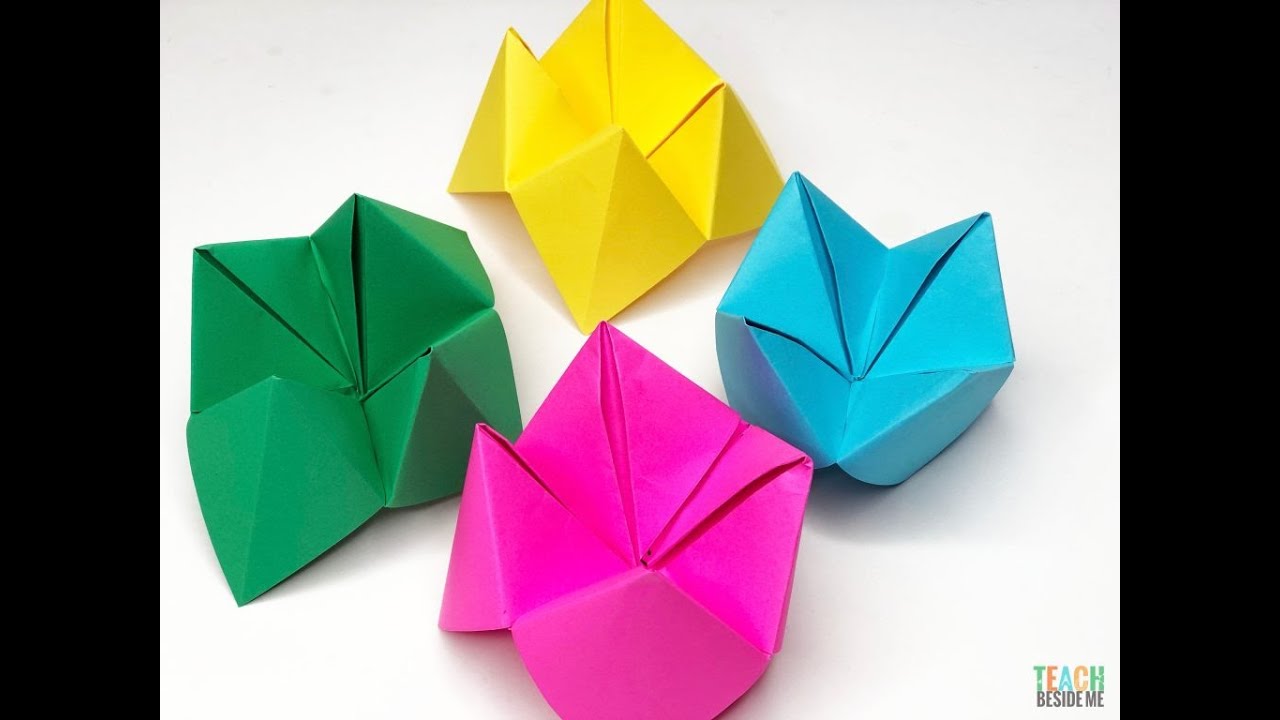 Como Fazer Um Come Come Origami Youtube