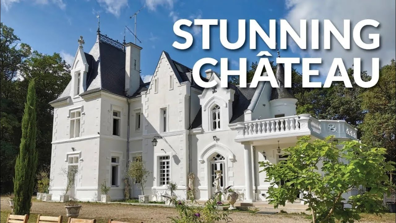 FANTASTIC 19TH-C. CHATEAU | In the Loire Valley, newly renovated with 30 ha & outbuildings - A23069