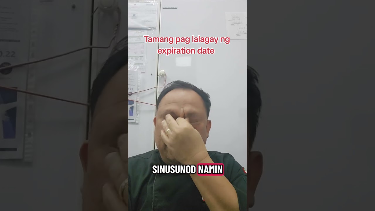 Paano maglagay ng Tamang expiration date sa mga food display.