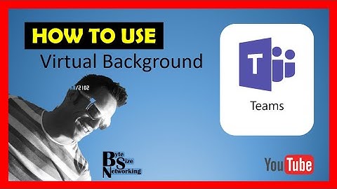 How To Use a Virtual Background in Microsoft Teams - Virtual Green Screen