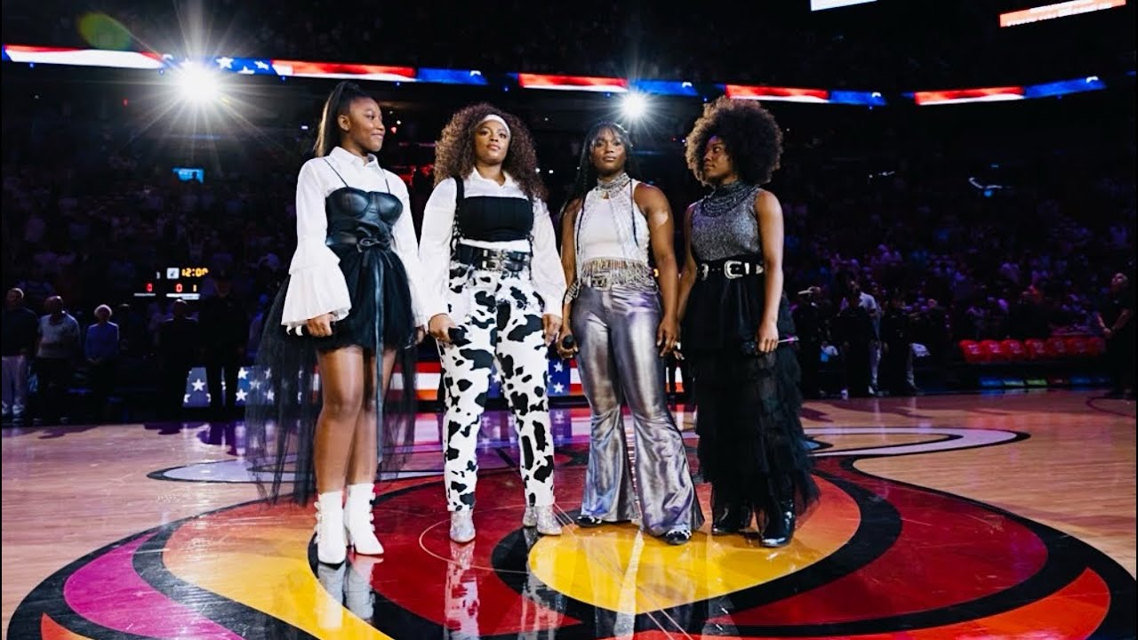 The BoykinZ Sing National Anthem/Miami Heat