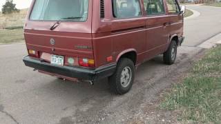 VW Vanagon with Subaru EJ22