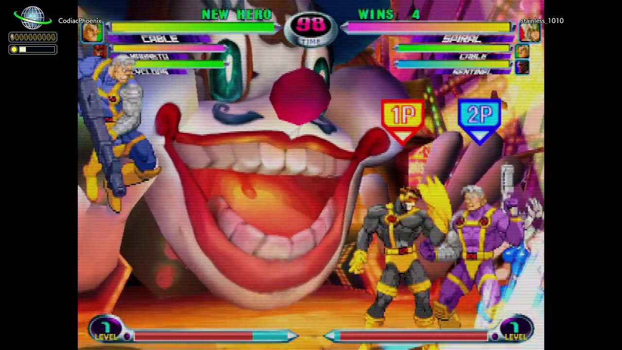 Marvel vs. Capcom 2 - 2/19/26 codiacphoenix vs. stainless_1010