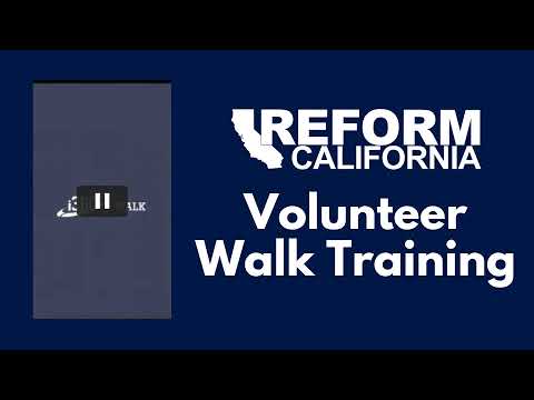 Volunteer Walk Training Video