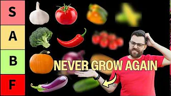 Ranking The Most Popular Garden Veggies