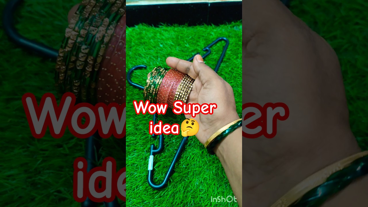 🤩Try this diy🤔 Diy Bangles organiser 