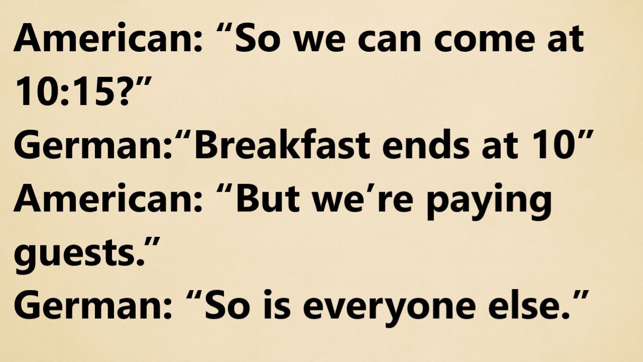 Americans vs German Directness — Nobody Is Ready for This
