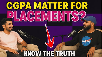 Does *CGPA* matter for Placements ? 