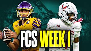 FCS Football Week 1 Preview, Picks & Predictions