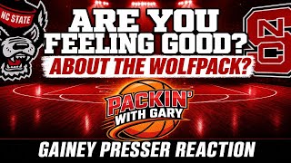 Are YOU Feeling Good About the NC State Wolfpack After Gainey's Presser? Let's Talk! 🏀