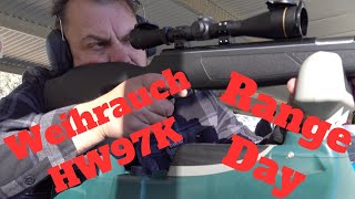 Range Day - Weihrauch Hw97K Blackline - .177 Chronograph - Teaser - Full Video To Come