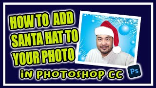 How to add Santa Hat to  your Photo  - Photoshop CC screenshot 5