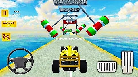 Formula Car Racing Simulator #1 - Impossible Mega Ramp Mobile Game Android IOS Gameplay