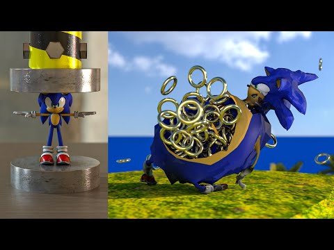 24 Fun ways to kill Sonic the hedgehog [Death animations]