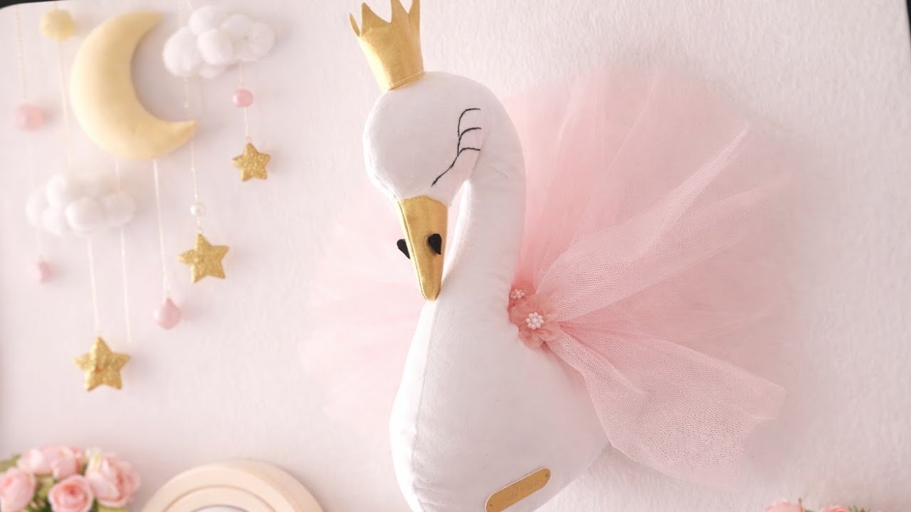 اصنعي بنفسك ديكور ولا اروع 😍لغرفة طفلتك.