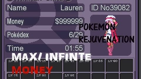 Pokemon Rejuvenation How to get Infinite/Max Money w/ Cheat Engine