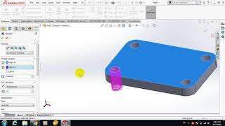 How to make thread in solidworks 2018 tutorial