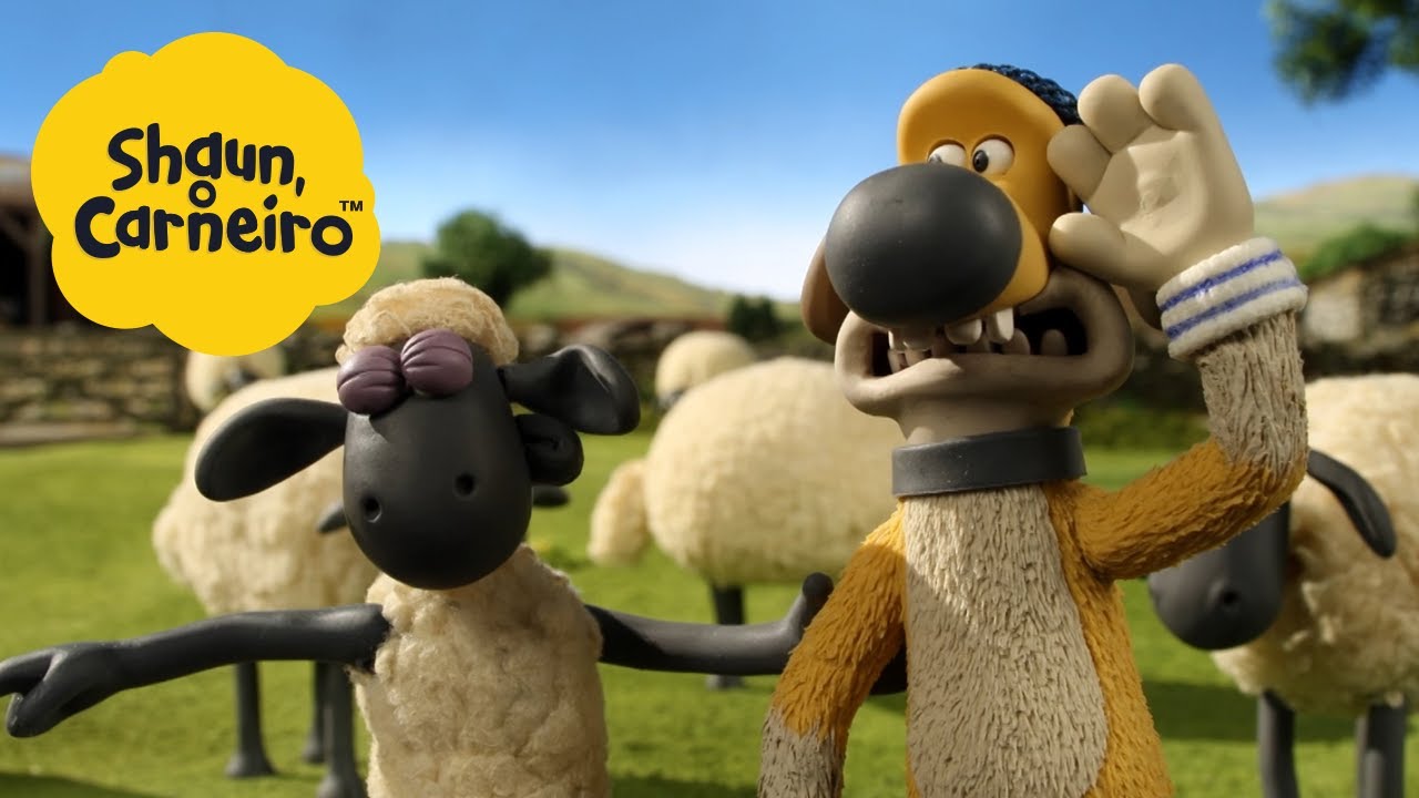 🐑Shaun, o Carneiro [Shaun the Sheep] Travessuras agrícolas 🐑 Hora ...