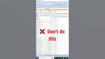 Delete Empty Rows in Excel FAST with Shortcuts!