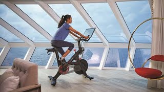 Peloton on a Cruise Ship? 🚲#youtubeshorts #shorts #peloton #pelotonbike #cruise #cruiseship #travel