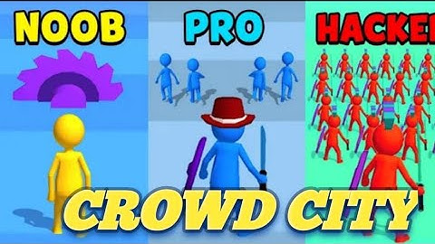crowd City World record map control 100% #crowdcity #crowdcitygameplay