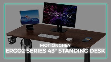 MotionGrey Ergo2 Series 43"x 24" Version Standing Desk Assembly Instructions