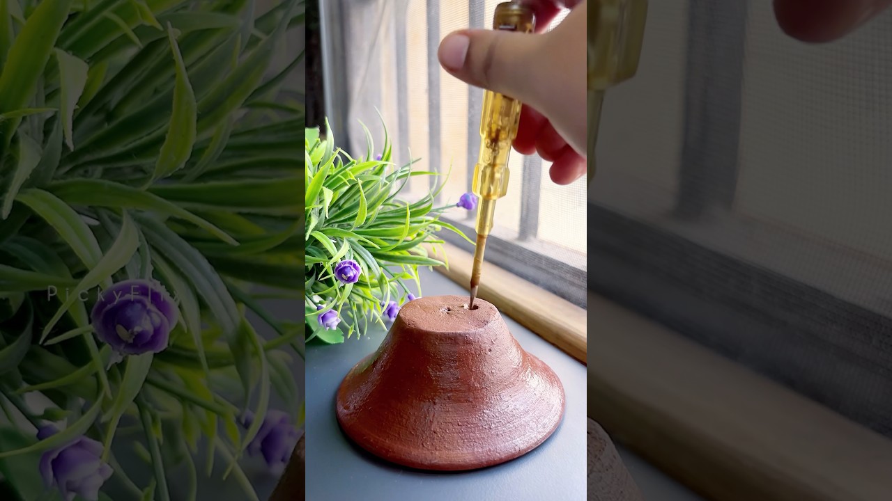 DIY Sambrani Dhoop Stand |House Model Dhoop stand 