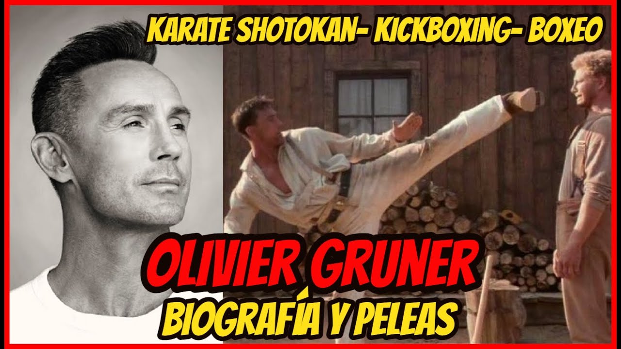 OLIVIER GRUNER el CAMPEÓN de KICKBOXING en el CINE. 🥊