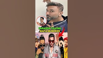 PARADOX TALKING ABOUT HONEY SINGH REMOVE MAFIA MUNDEER |#honeysingh #shorts #badshah #shortsfeed #yt