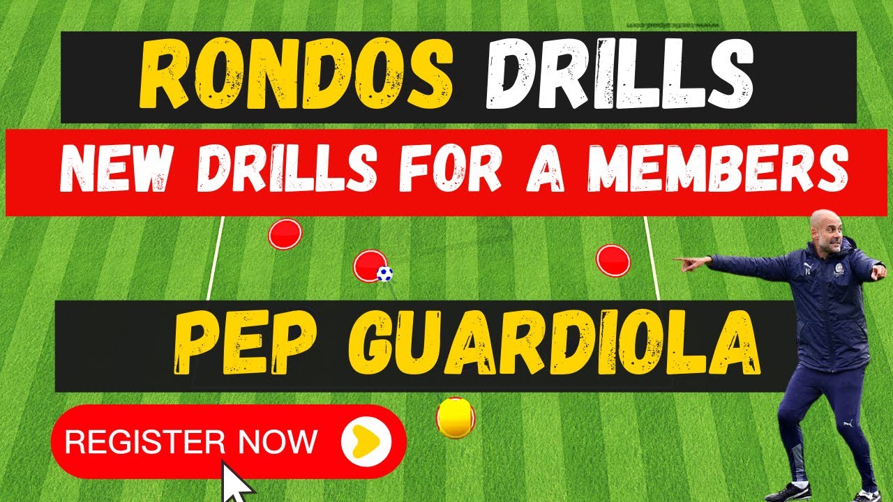 🎯Rondo Training Drills / Pep Guardiola's Rondo Drills YouTube