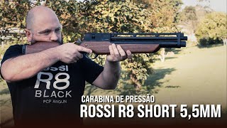 Review  Carabina de Pressão Rossi R8 Short 5,5MM
