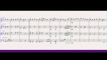 Ode To Joy Theme -  Arranged for String Quartet
