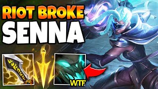 SENNA BUT I'M FULL BUILD WITH ONE ITEM! (RIOT MESSED UP)