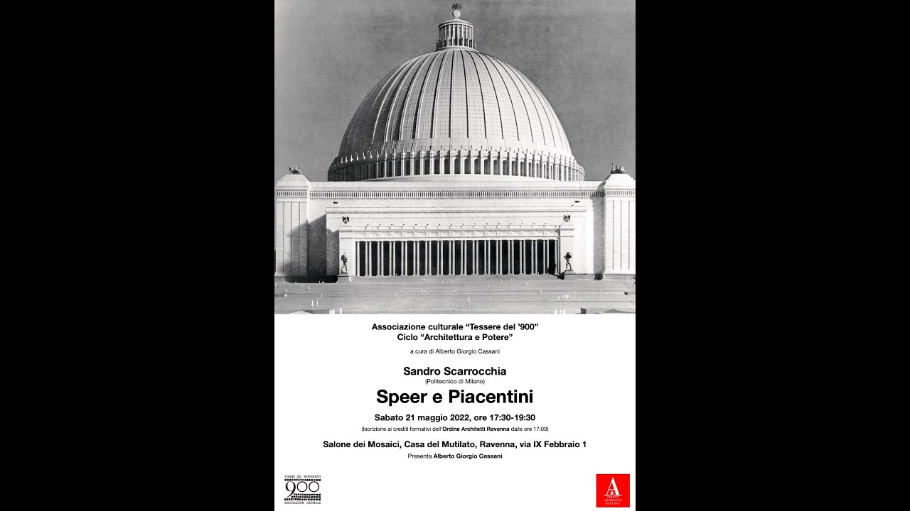 Speer Piacentini L'architettura del totalitarismo negli anni 30