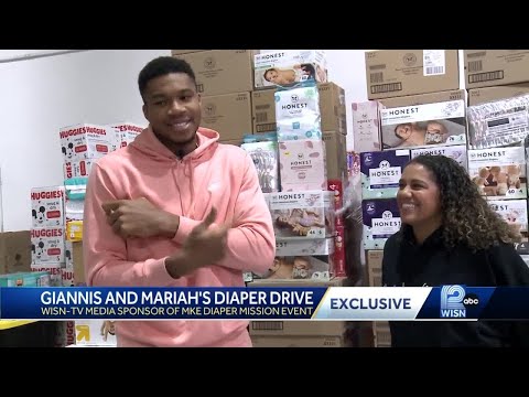 Giannis' childhood experience helps him relate to families in need