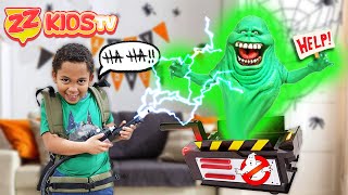 Our House Is Haunted By GHOSTBUSTERS Old Treasure Chest! Part 3