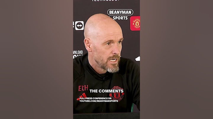 'The reaction from you was embarrassing! The comments are a disgrace!' | Erik ten Hag hits back 😡