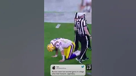 The moment that changed Joe Burrow 😮 | #shorts
