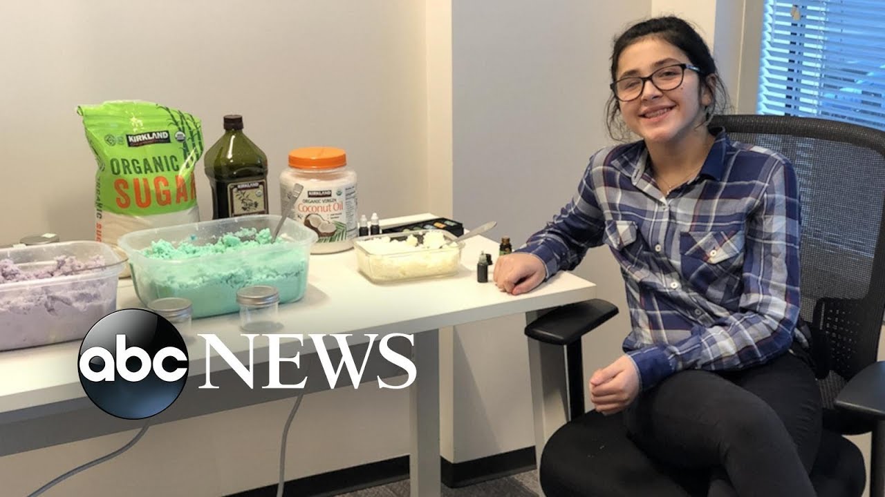 11-year-old girl starts her own business while her mom is furloughed