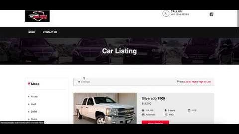 Laravel Dealership Project