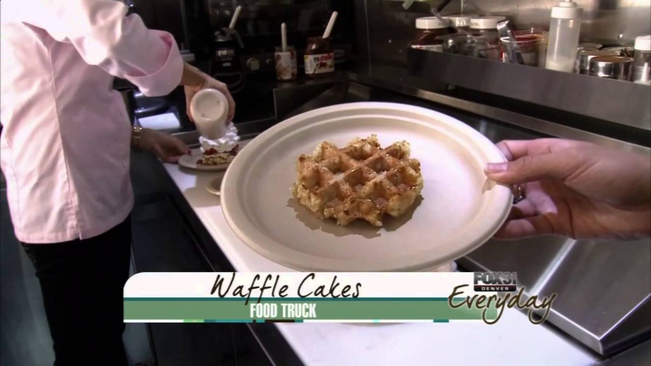 Waffle Cakes Food Truck on Denver Fox 31 Everyday Show YouTube