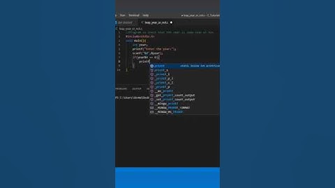 C program to check that the entered year is leap year or not| Basic C tutorial