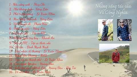 Những sáng tác của Vũ Công Nghĩa