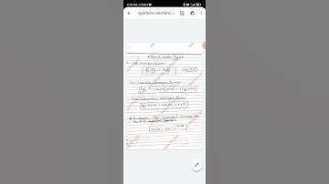 quantam mechanics|| Shrodinger equation quantam mechanics||#quantummechanics #bscphysics#iitjam2022