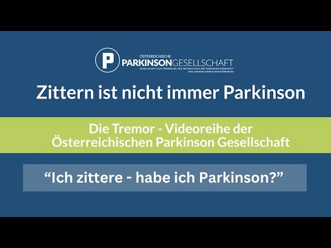 Ich zittere – habe ich Parkinson?