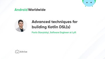 Advanced techniques for building Kotlin DSLs with Pavlo Stavytskyi