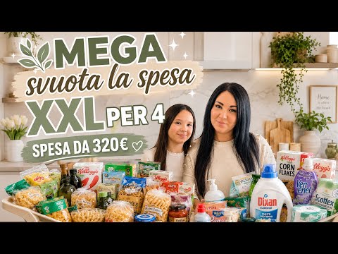 SPESA XXL 320€ LIDL Iperal || realtà COSTOSA!